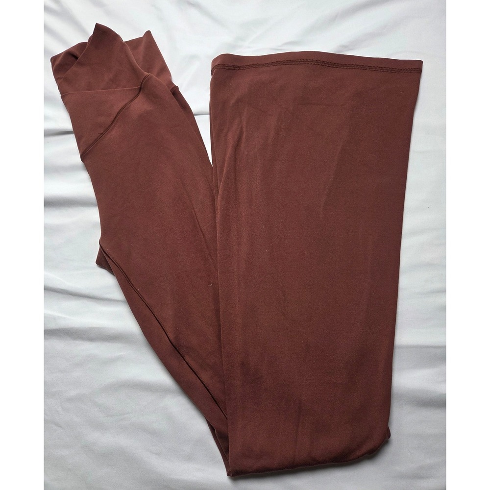 OFFLINE by Aerie Real Me Crossover Flare Leggings Brown High Waisted Medium